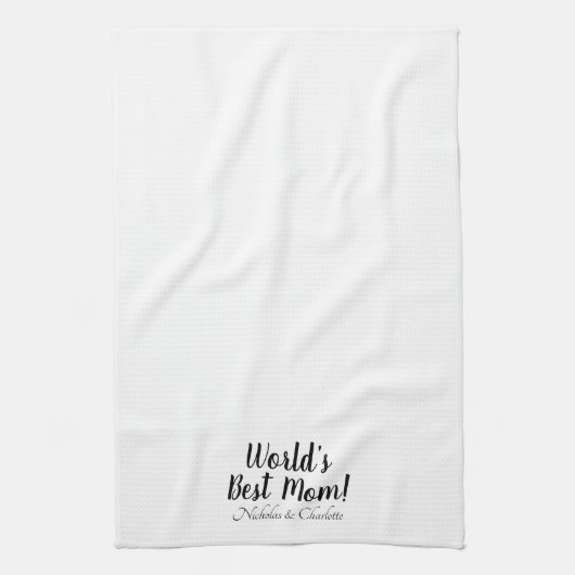 Beste zwarte witte het douanemanuscript van de Mam Theedoek (Verticaal)