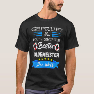 Beste Zweminstructeur Zwemleraar Zwembad Re T-shirt