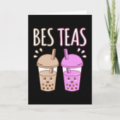 Besteas Bubble Boba Kawaii Tea Graphic Kaart (Voorkant)