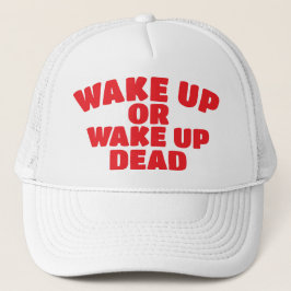 Besteed aandacht aan politiek en overheid trucker pet