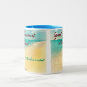 Besteed je zomer op Catica Island Coffee Mok (Center)