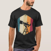 Besteever Cool Planets Science Lover Telescope Ast T-shirt (Voorkant)