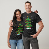 Besteever Snowmobile met kerstbomen voor kerstmis T-shirt (Unisex)