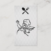 Bestek | Chef serveerschotel Visitekaartje (Voorkant)