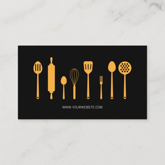 Bestek | Executive Chef Visitekaartje (Achterkant)