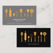 Bestek | Executive Chef Visitekaartje (Voorkant / Achterkant)