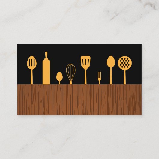 Bestek | Houten Afwerking Visitekaartje (Achterkant)
