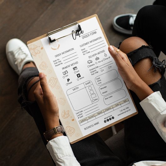 Bestel bij Bakery Small Business Trouwtaart