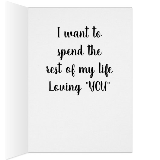 BESTEL DE REST VAN MIJN LEVEN ***VAN JE HOUDEN*** (Binnen (Rechts))