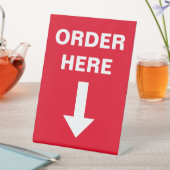 Bestel hier Bar Restaurant Reclamebord Met Voetstuk (Insitu)