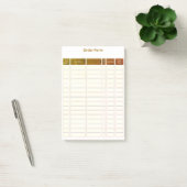 bestelformulier post-it notitie post-it® notes (Kantoor)