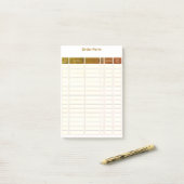bestelformulier post-it notitie post-it® notes (Op bureau)