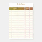 bestelformulier post-it notitie post-it® notes (Voorkant)