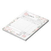 Bestelformulier voor Cupcake Bakkerij Mixer met Bl Notitieblok (Linkerzijde)