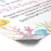 Bestellen De Zee Pastel Verjaardag Tijd Capsule Po Poster (Hoek)