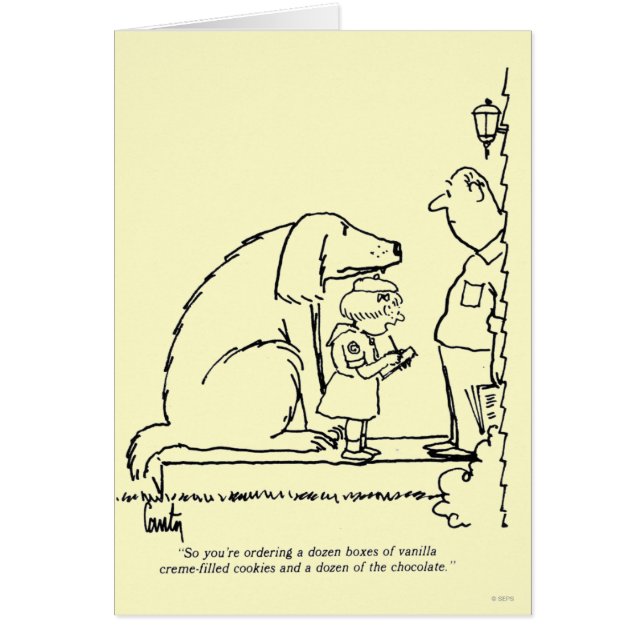 Bestellen van koekjes (Voorkant)