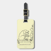 Bestellen van koekjes bagagelabel (Voorkant verticaal)