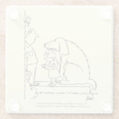 Bestellen van koekjes glazen onderzetter (Achterkant)