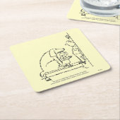 Bestellen van koekjes kartonnen onderzetters (Schuin)