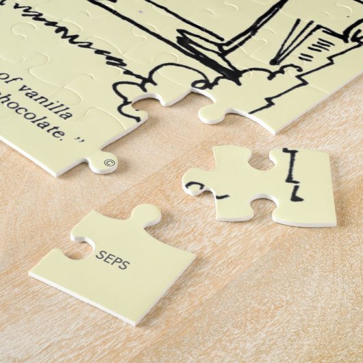 Bestellen van koekjes legpuzzel (Zijkant)