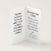 Bestelling van Priesthood Card Kaart (Binnen)