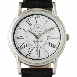 Bestelling van Priesthood Personalized Watch Horloge