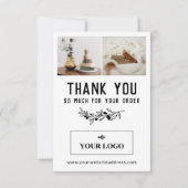  bestelling voor de Berry Branch Logo & Foto's Har Bedankkaart (Voorkant)