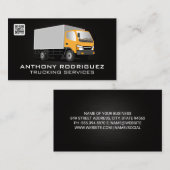 bestelwagentje | vervoergoederen visitekaartje (Voorkant / Achterkant)