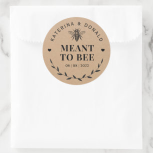 Bestemd Om Bij Kracht Landelijke Trouw Favoriet Ze Ronde Sticker