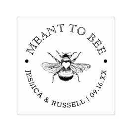 Bestemd Om Bij Te Zijn Trouwen Zelfinktende Stempel