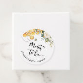 Bestemd om bruidsdouche Sticker te zijn Bedankjes Labels (In situ)