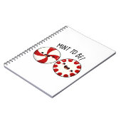 Bestemd om grappige zoete snoep grap te zijn notitieboek (Linkerzijde)