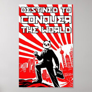 Bestemd om het Poster van de Wereld te veroveren