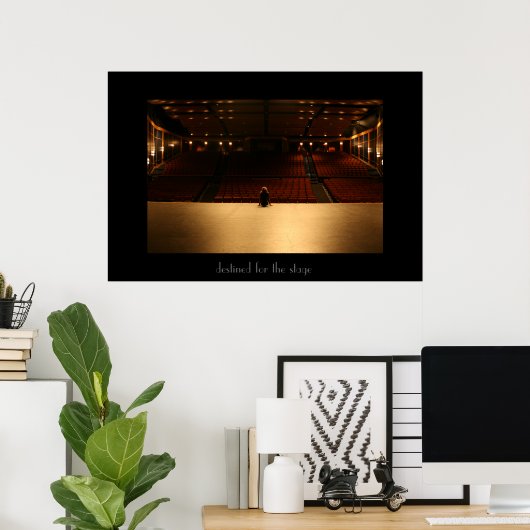 ..bestemd voor het stadium poster (Thuiskantoor)