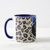 Bestemd voor meer dierlijk afdrukken Mok van Flora (Links)