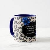 Bestemd voor meer dierlijk afdrukken Mok van Flora (Voorkant links)