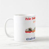 Bestemd voor roem koffiemok (Links)