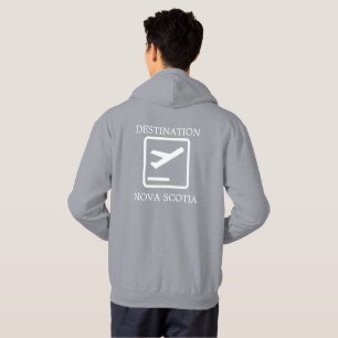 Bestemming aan de oostkust van Nova Scotia Hoodie