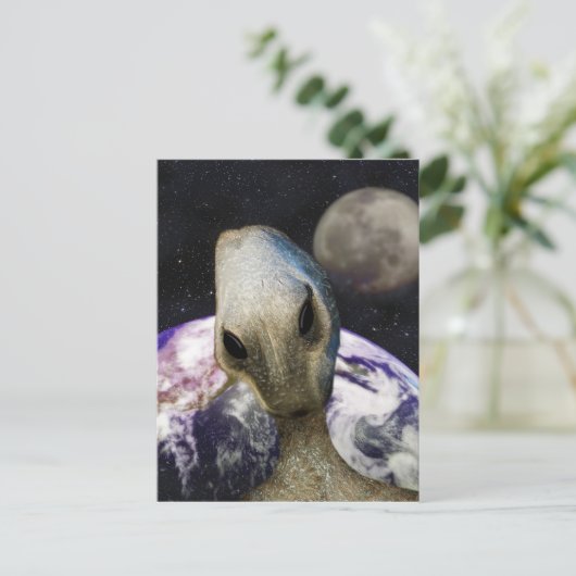 Bestemming: Aarde Briefkaart (Staand voorkant)