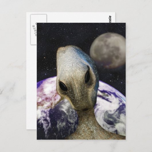 Bestemming: Aarde Briefkaart (Voorkant / Achterkant)