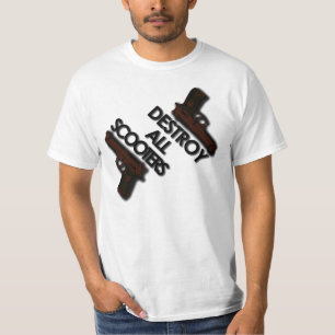 Bestemming alle scooters t-shirt