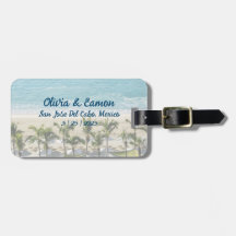 Bestemming: Bagagelabel voor doorbloeding