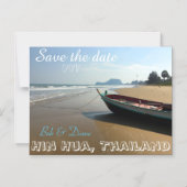 Bestemming Bruiloft Bewaar de datum Magneet Magnetische Uitnodiging (Voorkant)