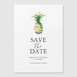 Bestemming Bruiloft Bewaar de datum Magneten