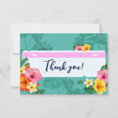 Bestemming Bruiloft Boarding Pass Dank u kaart (Voorkant)