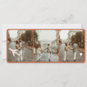 Bestemming Bruiloft Boarding Pass Vliegticket Kaart (Achterkant)