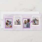 Bestemming Bruiloft Boarding Pass Vliegticket Kaart (Achterkant)