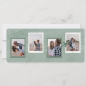 Bestemming Bruiloft Boarding Pass Vliegticket Kaart (Achterkant)