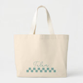 bestemming bruiloft canvas tas (Voorkant)
