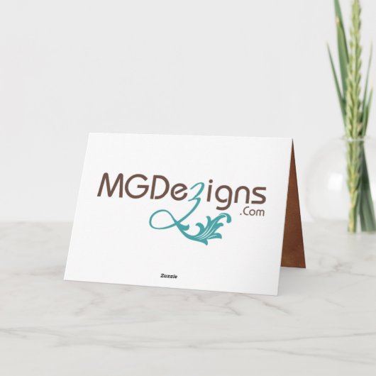 bestemming bruiloft dank u kaart (Achterkant)